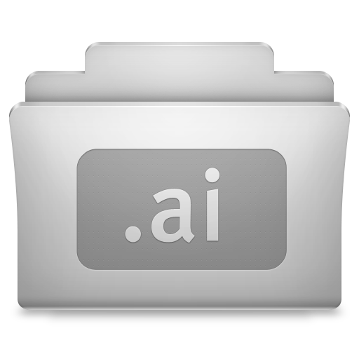 Folder AI Icon 512x512 png