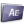 After Effects CS3 Icon 24x24 png