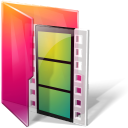 Aurora Folders Movies Icon