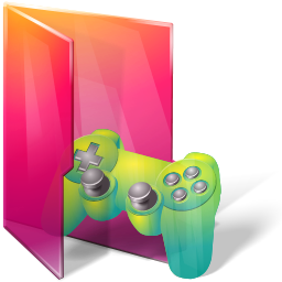 Aurora Folders Saved Games Icon 256x256 png