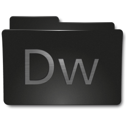 Folder Adobe Dreamweaver v2 Icon 256x256 png