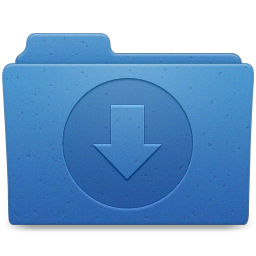 Downloads Folder Icon 256x256 png