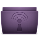 Purple Podcasts Icon 128x128 png