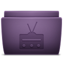 Purple Radio Icon