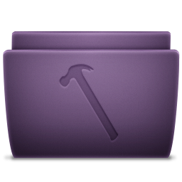 Purple Developper Icon 256x256 png