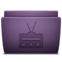 Purple Radio Icon 256x256 png