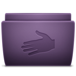 Purple Share Icon 256x256 png