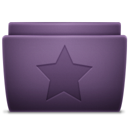 Purple Star Icon 256x256 png