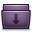 Purple Down Icon 32x32 png