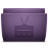 Purple Radio Icon 48x48 png