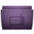 Purple TV Icon 48x48 png