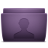 Purple User Icon 48x48 png