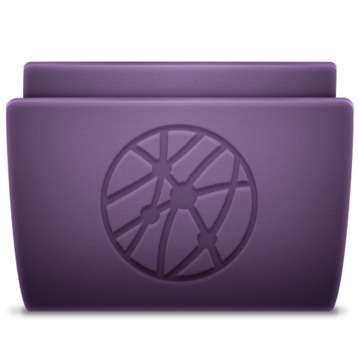 Purple Network Icon 512x512 png
