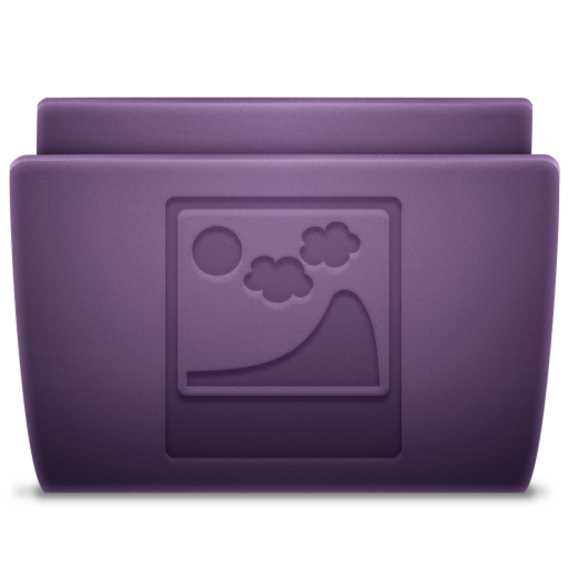 Purple Pictures Icon 512x512 png