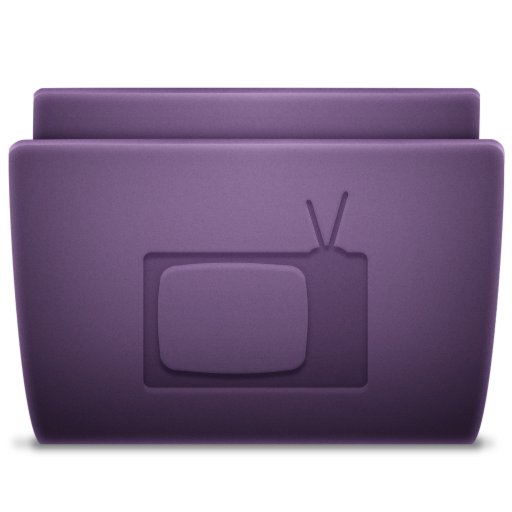 Purple TV Icon 512x512 png