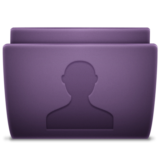Purple User Icon 512x512 png