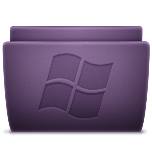 Purple Windows Icon 512x512 png