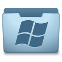 Ocean Blue Windows Icon - Classy Folder 2 Icons - SoftIcons.com