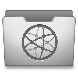 Aluminum Grey Network Icon - Classy Folder 2 Icons - SoftIcons.com