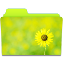 Sunflower Folder Icon 128x128 png