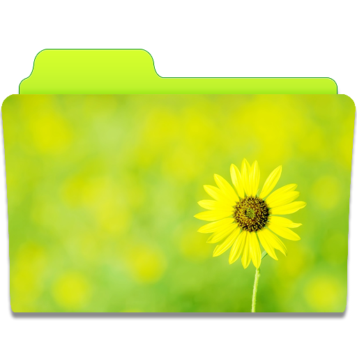 Sunflower Folder Icon 512x512 png