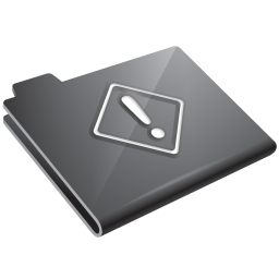Attention Grey Icon 256x256 png