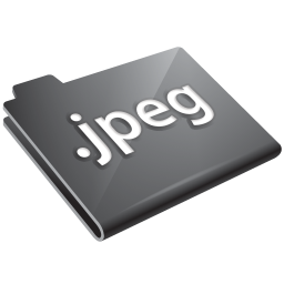 Jpeg Grey Icon 256x256 png