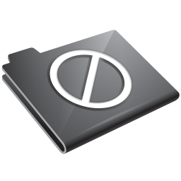 Restricted Grey Icon 256x256 png