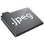 Jpeg Grey Icon 64x64 png