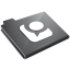 Technorati Grey Icon 64x64 png