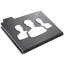 Users Grey Icon 64x64 png
