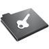 Key Grey Icon 72x72 png