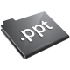 Ppt Grey Icon 80x80 png