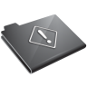 Attention Grey Icon 96x96 png