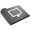Monitor Grey Icon 96x96 png