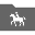 Horse Rider Icon 32x32 png