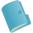 Document Folder Blue Icon