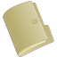 Document Folder Beige Icon 64x64 png