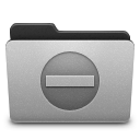 Folder Restricted Icon - Enfi Icons - SoftIcons.com