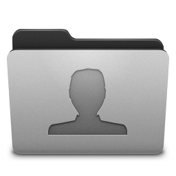 Folder User Icon - Enfi Icons - SoftIcons.com