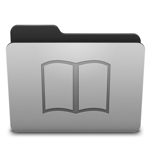 Folder Library Icon - Enfi Icons - SoftIcons.com