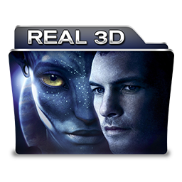 Real 3D Movies Icon 256x256 png