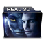 Real 3D Movies Icon 64x64 png
