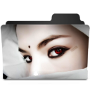 Red Eye Face Icon 128x128 png