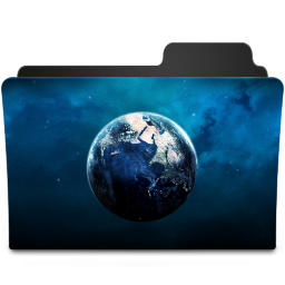 Blue Earth Icon 256x256 png