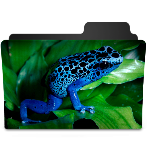 Blue Frog Icon 512x512 png