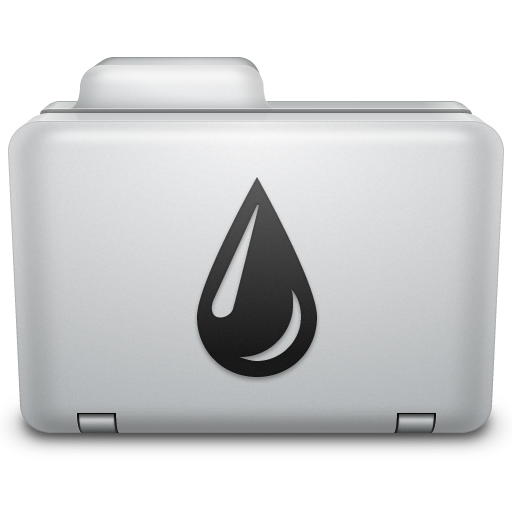 Noir Torrents Folder Icon - Hydride Icons - SoftIcons.com