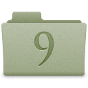 Green Classic Folder Icon