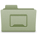 Green Desktop Folder Icon 128x128 png