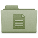 Green Documents Folder Icon 128x128 png